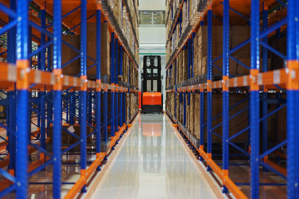 A Secured Storage Warehouse